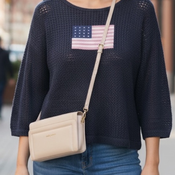 Nanette Lepore Handbags - Nanette Lepore White Crossbody Bag Classic Chalk Neutral Women Shoulder Purse